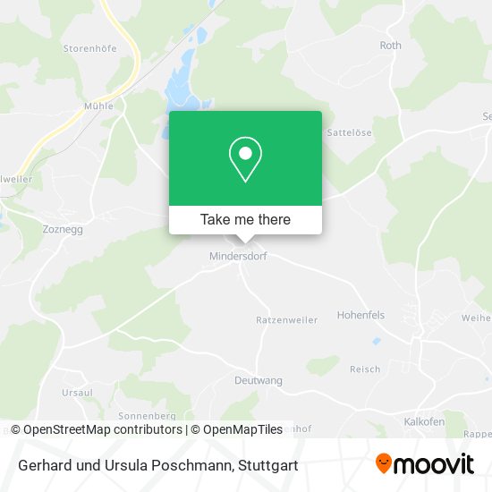 Gerhard und Ursula Poschmann map
