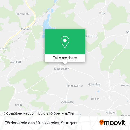 Förderverein des Musikvereins map