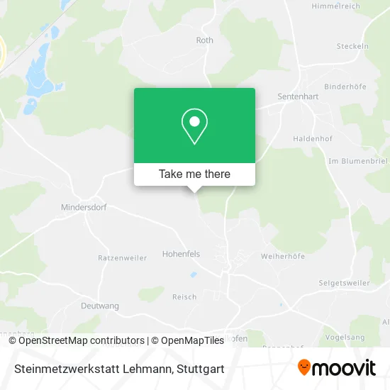 Карта Steinmetzwerkstatt Lehmann