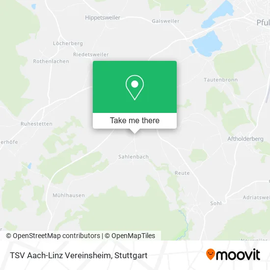 Карта TSV Aach-Linz Vereinsheim