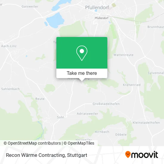Карта Recon Wärme Contracting
