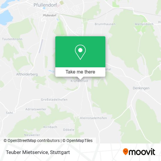 Teuber Mietservice map