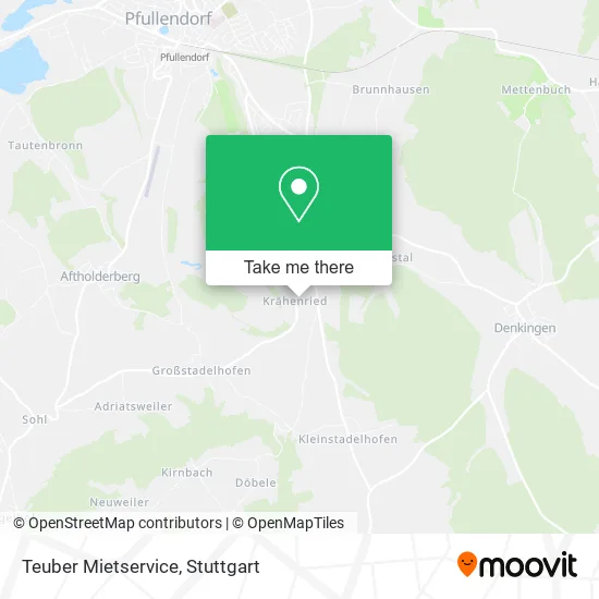 Карта Teuber Mietservice