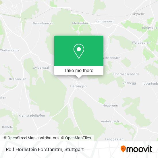 Rolf Hornstein Forstamtm map