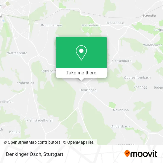 Карта Denkinger Ösch