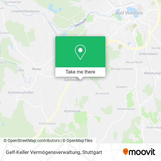 Gelf-Keller Vermögensverwaltung map