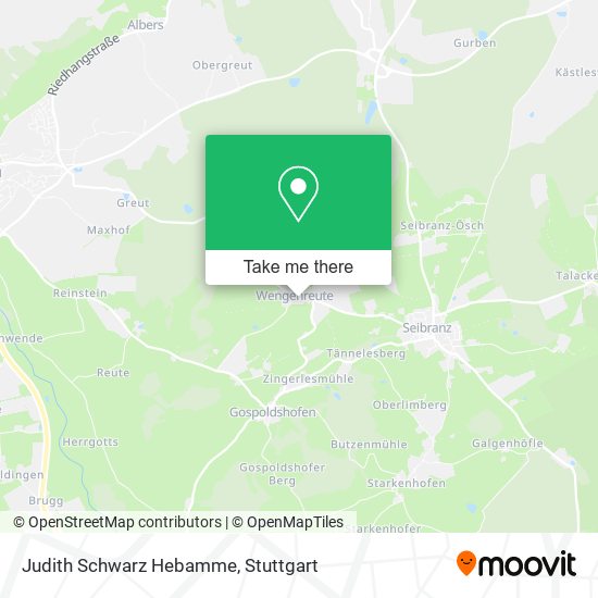 Judith Schwarz Hebamme map