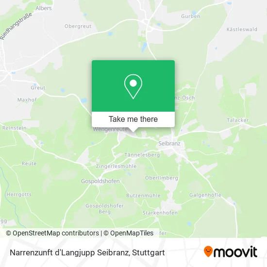 Карта Narrenzunft d'Langjupp Seibranz