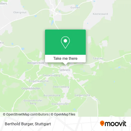 Карта Berthold Burger