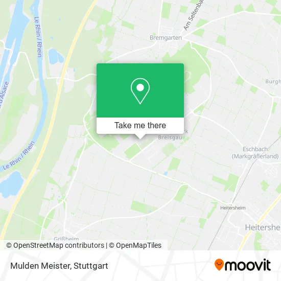 Карта Mulden Meister
