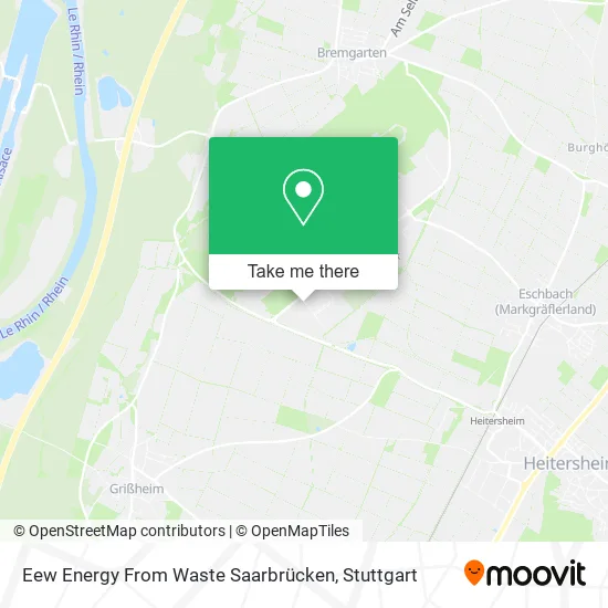Карта Eew Energy From Waste Saarbrücken
