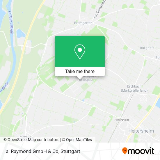 Карта a. Raymond GmbH & Co