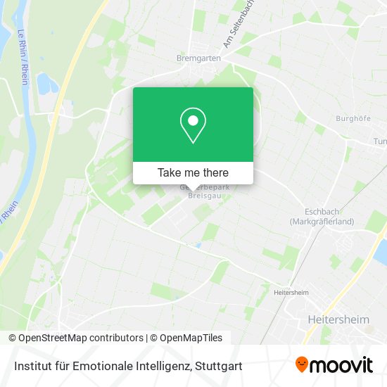 Institut für Emotionale Intelligenz map
