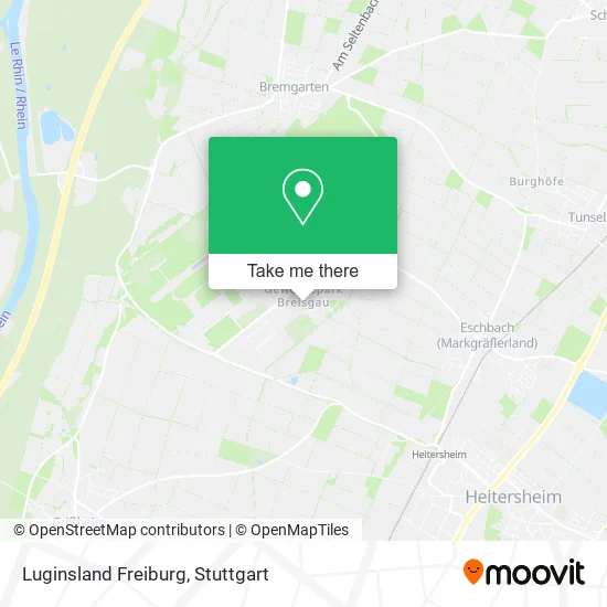 Карта Luginsland Freiburg