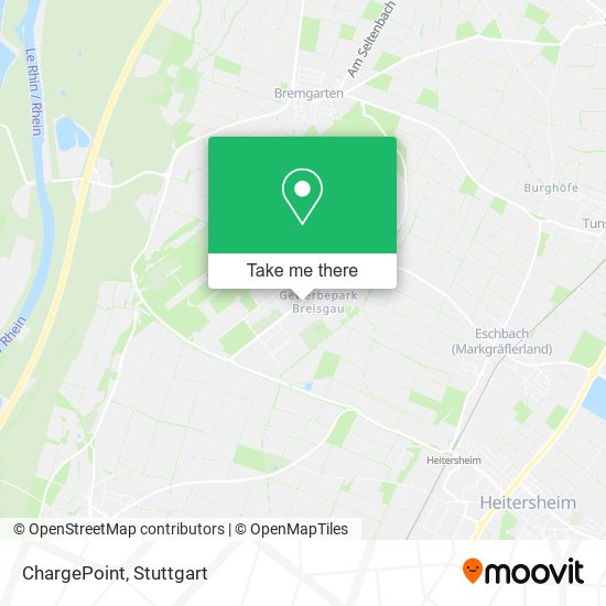 ChargePoint map