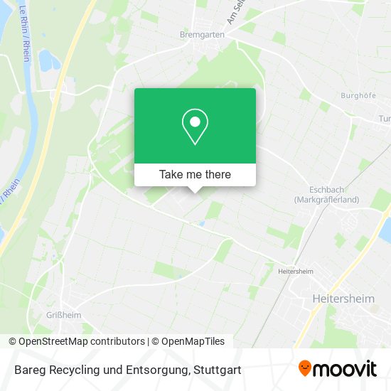 Bareg Recycling und Entsorgung map