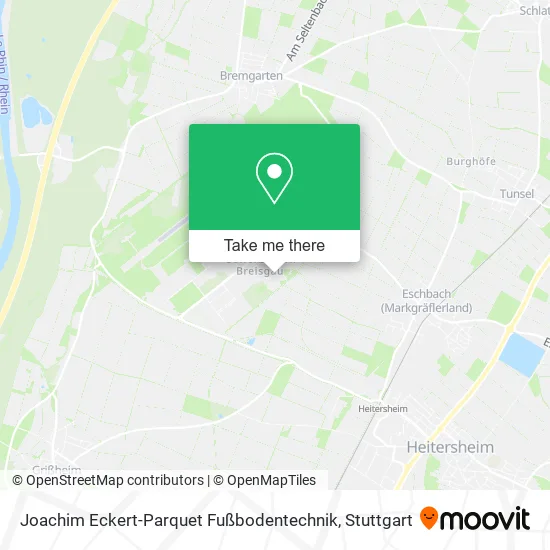 Карта Joachim Eckert-Parquet Fußbodentechnik