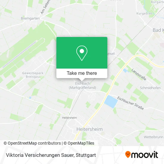 Карта Viktoria Versicherungen Sauer