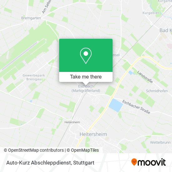 Карта Auto-Kurz Abschleppdienst