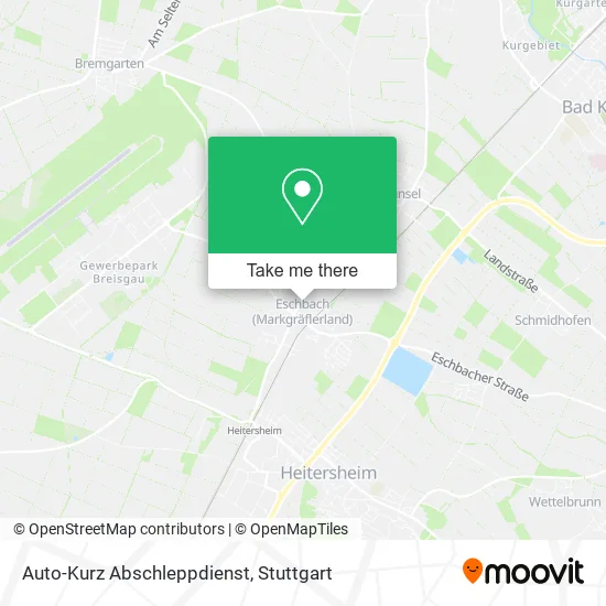 Карта Auto-Kurz Abschleppdienst