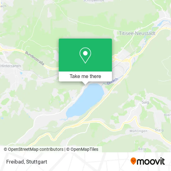 Карта Freibad