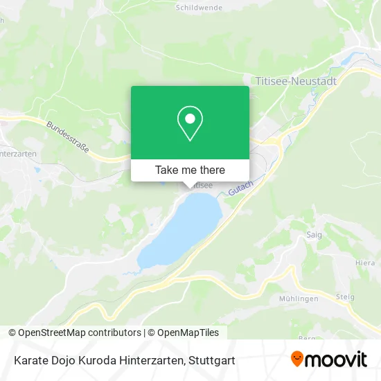 Карта Karate Dojo Kuroda Hinterzarten