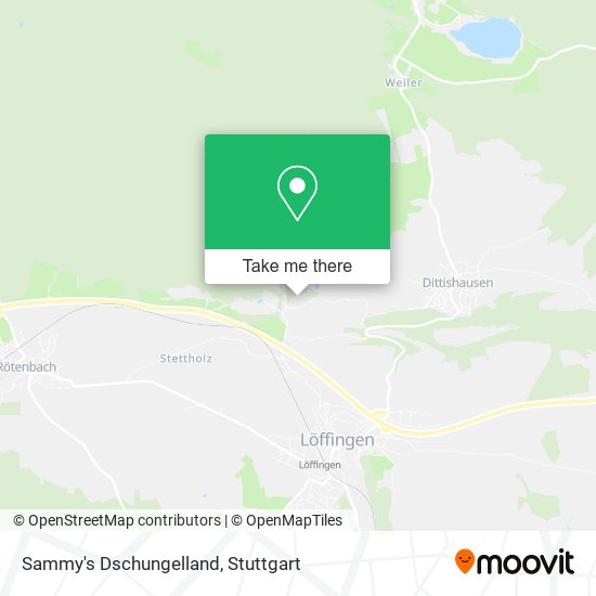 Sammy's Dschungelland map