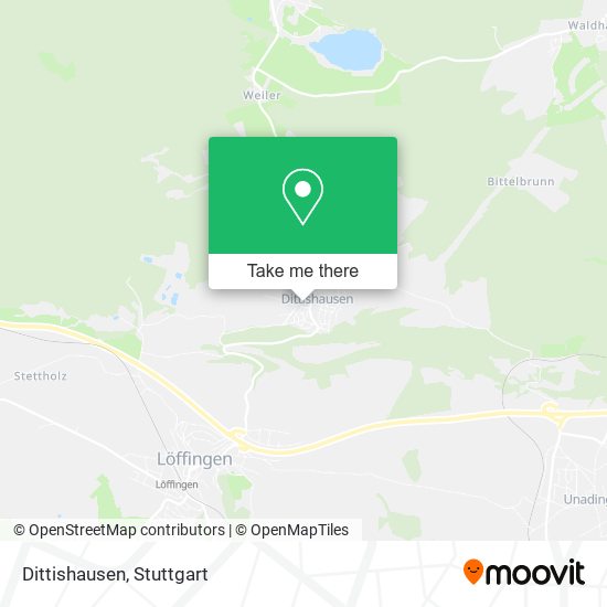 Карта Dittishausen