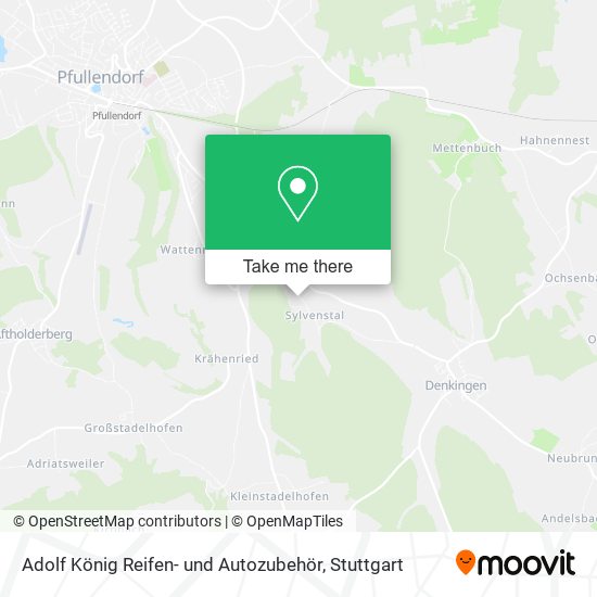 Adolf König Reifen- und Autozubehör map