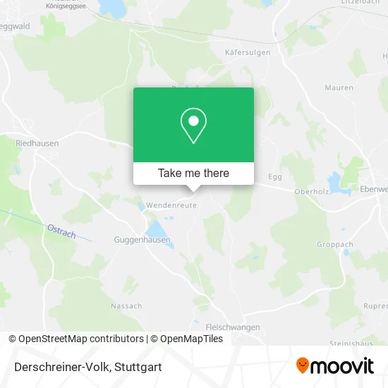 Карта Derschreiner-Volk