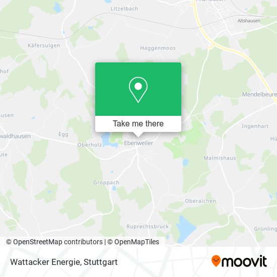 Wattacker Energie map