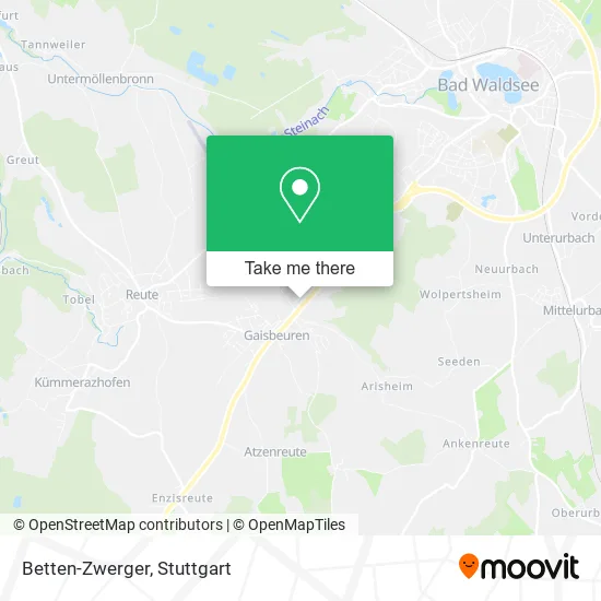 Карта Betten-Zwerger