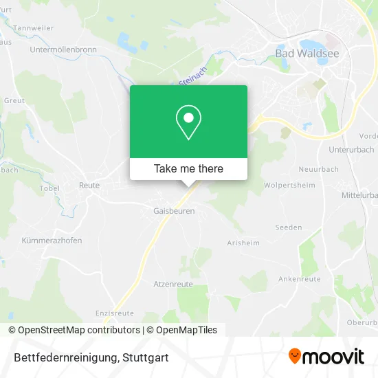 Карта Bettfedernreinigung
