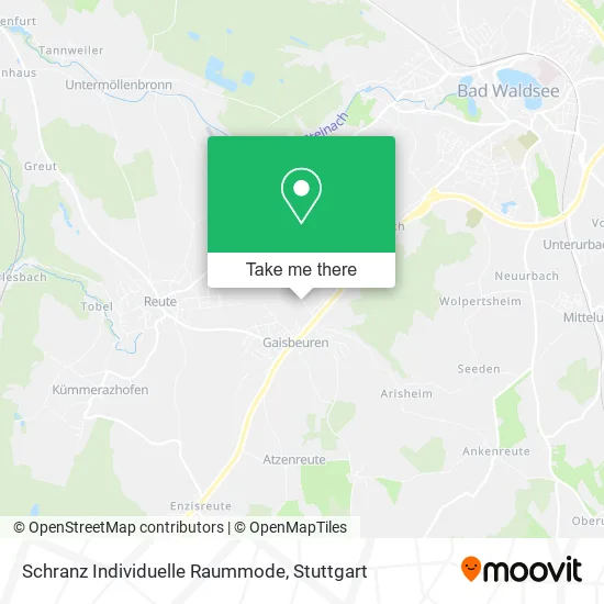 Карта Schranz Individuelle Raummode