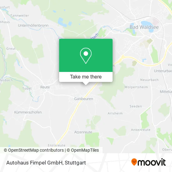 Карта Autohaus Fimpel GmbH