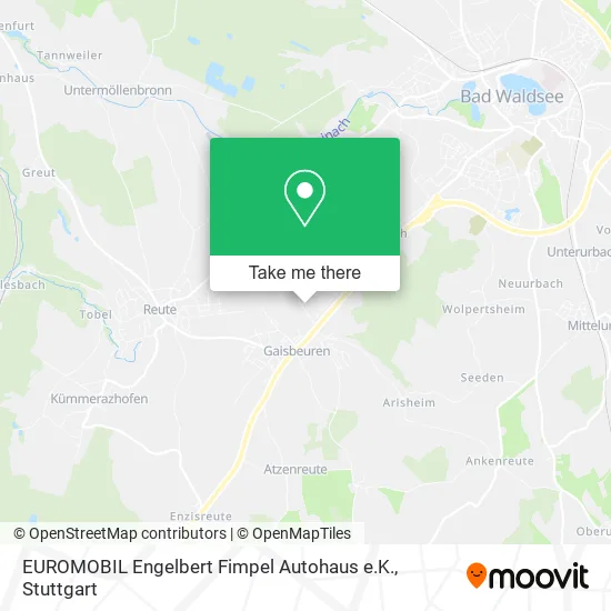 Карта EUROMOBIL Engelbert Fimpel Autohaus e.K.