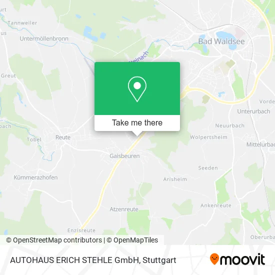 Карта AUTOHAUS ERICH STEHLE GmbH