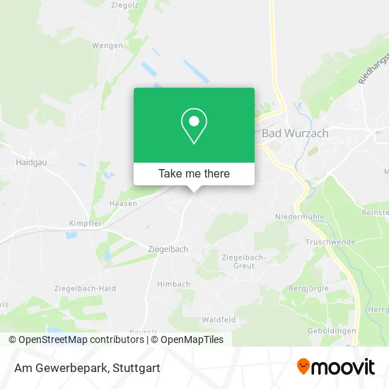 Карта Am Gewerbepark