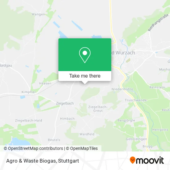 Карта Agro & Waste Biogas