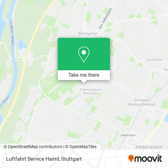 Luftfahrt Service Haiml map