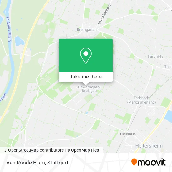 Карта Van Roode Eism