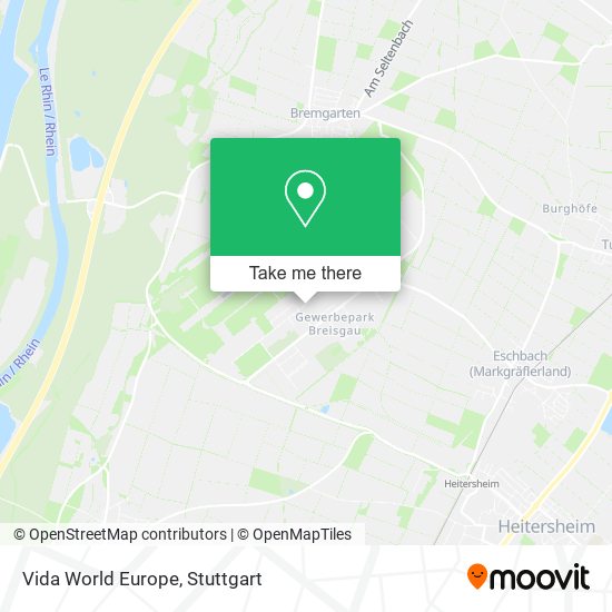 Карта Vida World Europe