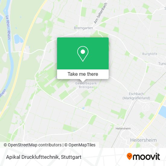 Карта Apikal Drucklufttechnik