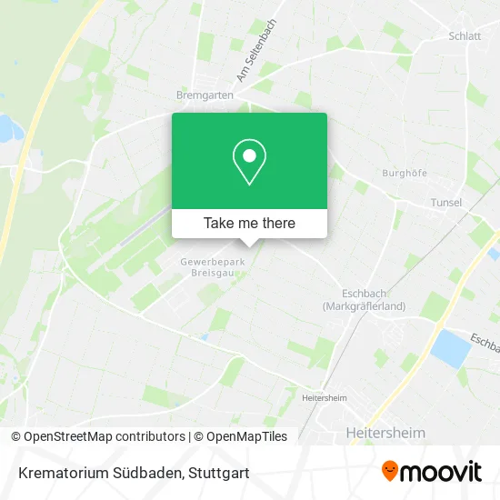 Карта Krematorium Südbaden