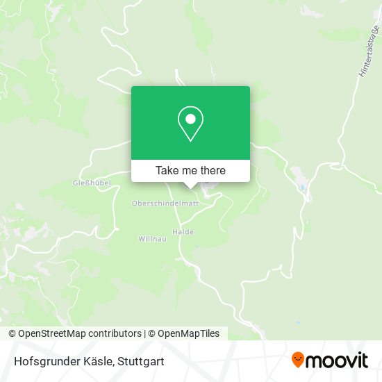 Hofsgrunder Käsle map
