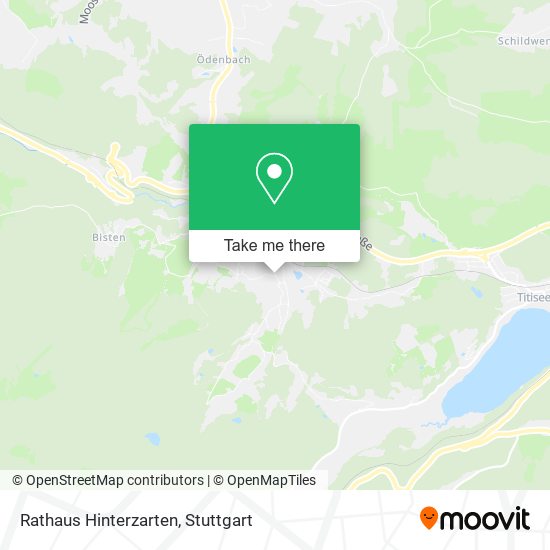 Rathaus Hinterzarten map