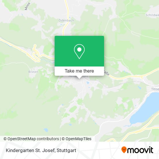 Kindergarten St. Josef map