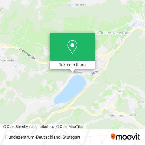 Hundezentrum-Deutschland map