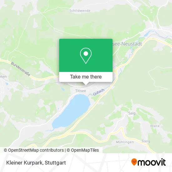 Карта Kleiner Kurpark