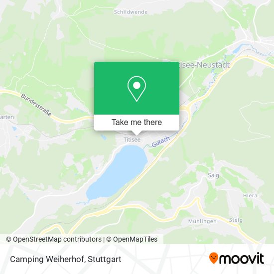 Camping Weiherhof map